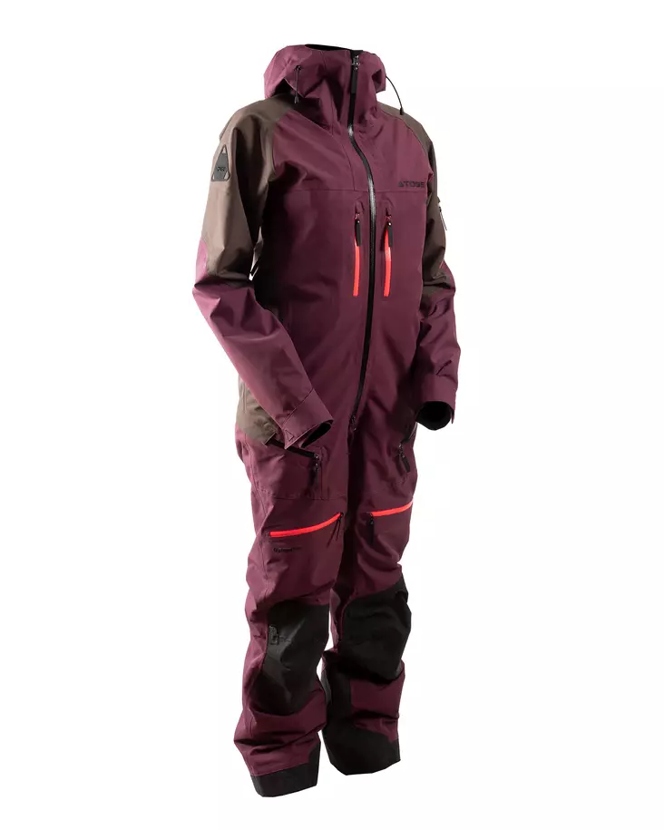 Damer skoteroverall TOBE Ekta, Prune Purple - Skoteroveraller - 632-9522-053-0 - 1