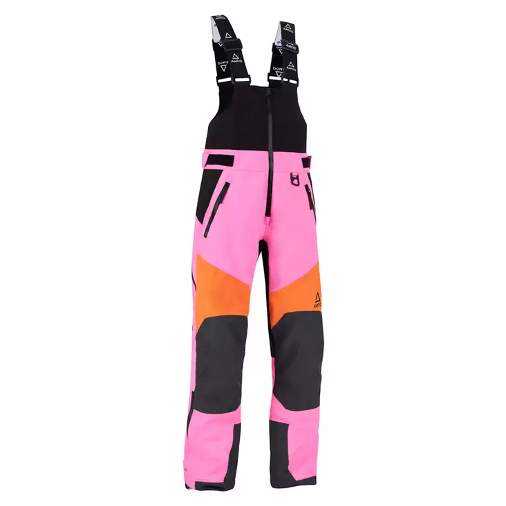 Dam skoterbyxor AMOQ Aspect, rosa/svart/orange - Skoterbyxor - 645-23070368-0 - 2