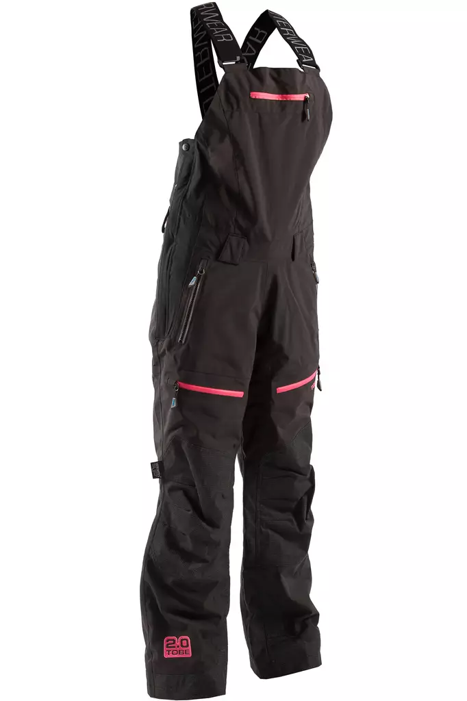 Skoterbyxor Tobe Fingo Dam, svart/pink - Skoterbyxor - 632-1218-001-0 - 1