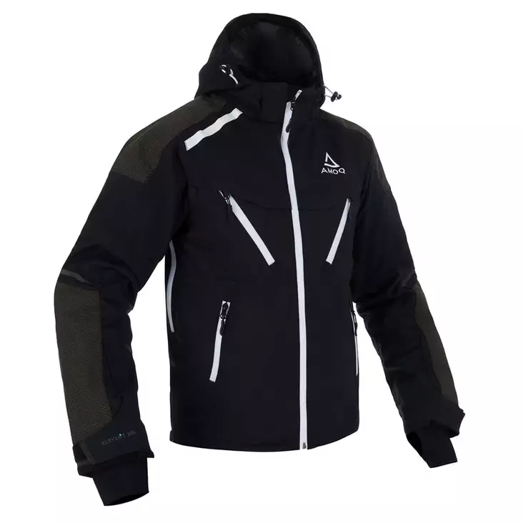 AMOQ Orbit dam skoterjacka, svart/vit - Skoterjackor - 645-22052101-0 - 1