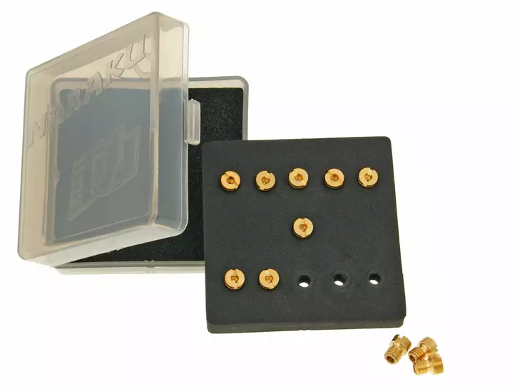 Naraku Munstycks-sortiment, M4, #80 - #98 (10 st), Passar för: Keihin - Munstycks - 302-0310 - 1