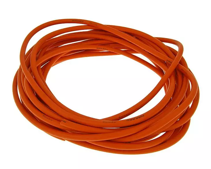 Naraku Tändkabel Ø7,5mm / 10m, Orange - Tändkablar - 303-0150-10 - 1