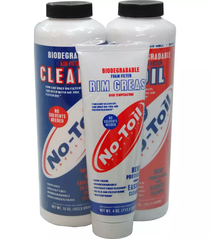 No-Toil Startkit Olja + Tvättmedel - Luftfilteroljor och medel - 55-300 - 1