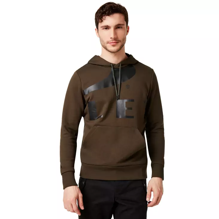 Oakley BIG LOGO ELLIPSE HOODIE NEW DARK BRUSH - Tröjor och huvtröjor - 673-2016-0 - 1