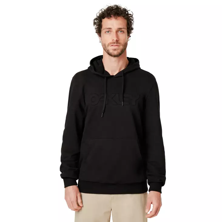 Oakley OAKLEY EMBOSSED GRAPHIC HOODIE Blackout - Tröjor och huvtröjor - 673-2033-0 - 1