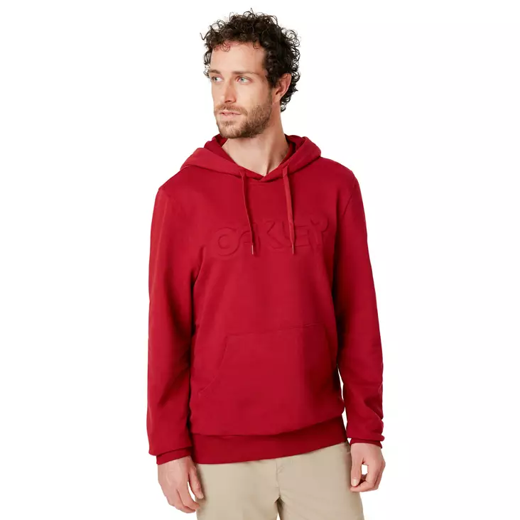Oakley OAKLEY EMBOSSED GRAPHIC HOODIE RASPBERRY - Tröjor och huvtröjor - 673-2035-0 - 1