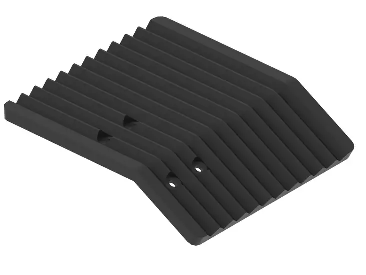 Plastic groomer blade right: för ski track maker - Snöskoter pulkor - 47030 - 1