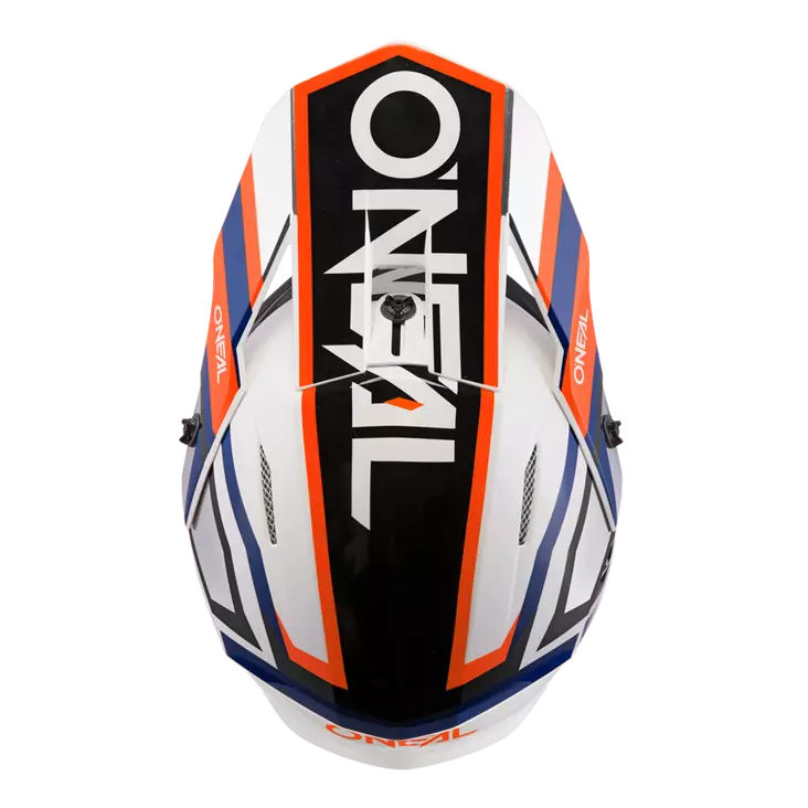Oneal Hjälm 3-srs VISION Vit/Svart/Orange - Crosshjälmar - 637-21104-0 - 1