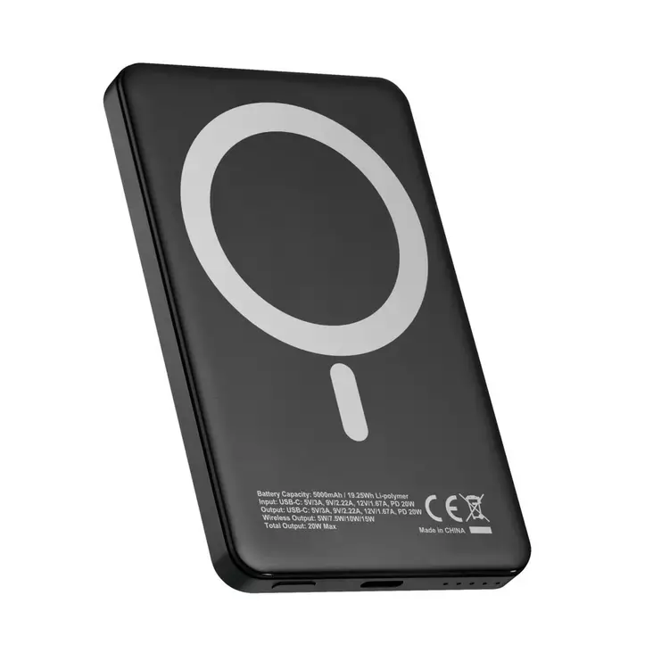Optiline Mag Power Bank, Portable charger compatible with magsafe technology - MC Mobil och tablet tillbehör - 295-2100 - 1