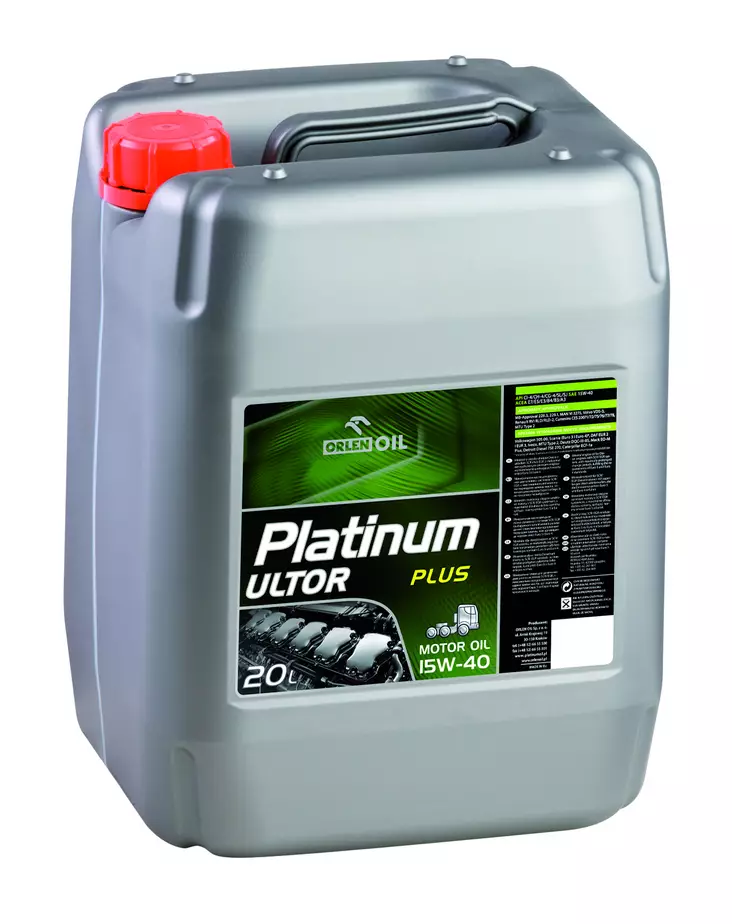Orlen Oil Platinum Ultor Plus 15W-40 20L - Marin oljor - 55-600-020 - 1