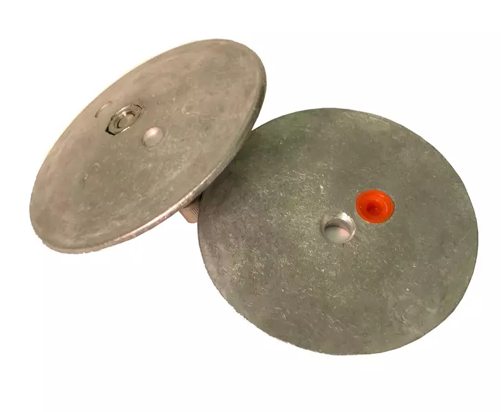 Perf metals anod, 3 3/4 Ø (R3) - Anoder - 126-1-137500 - 1