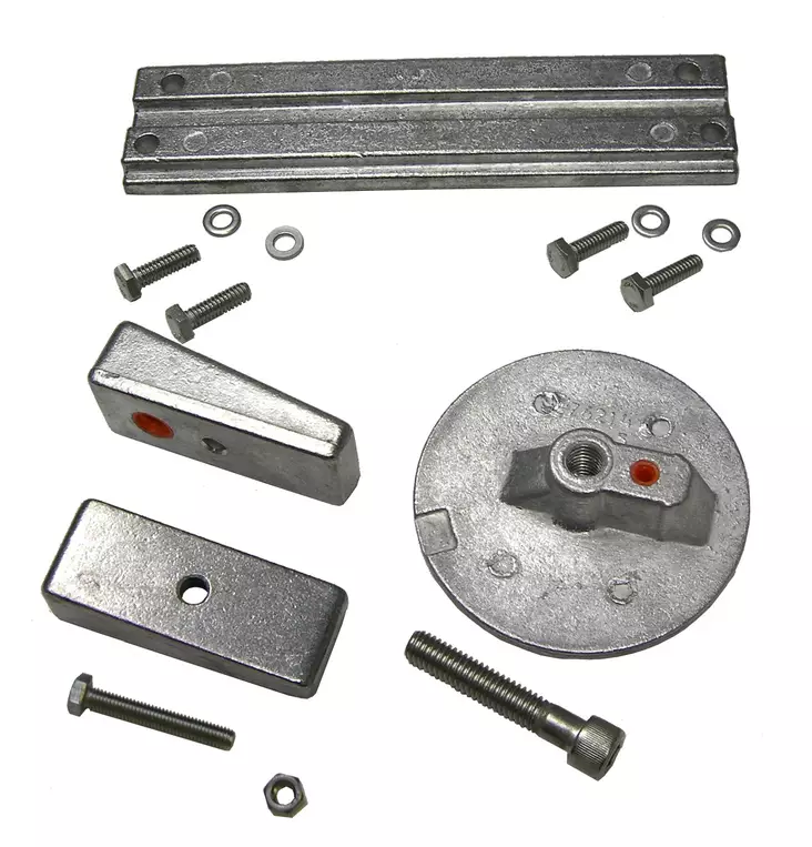 Perf metals anod, Complete Kit Verado 4 - Anoder - 126-1-102020 - 1