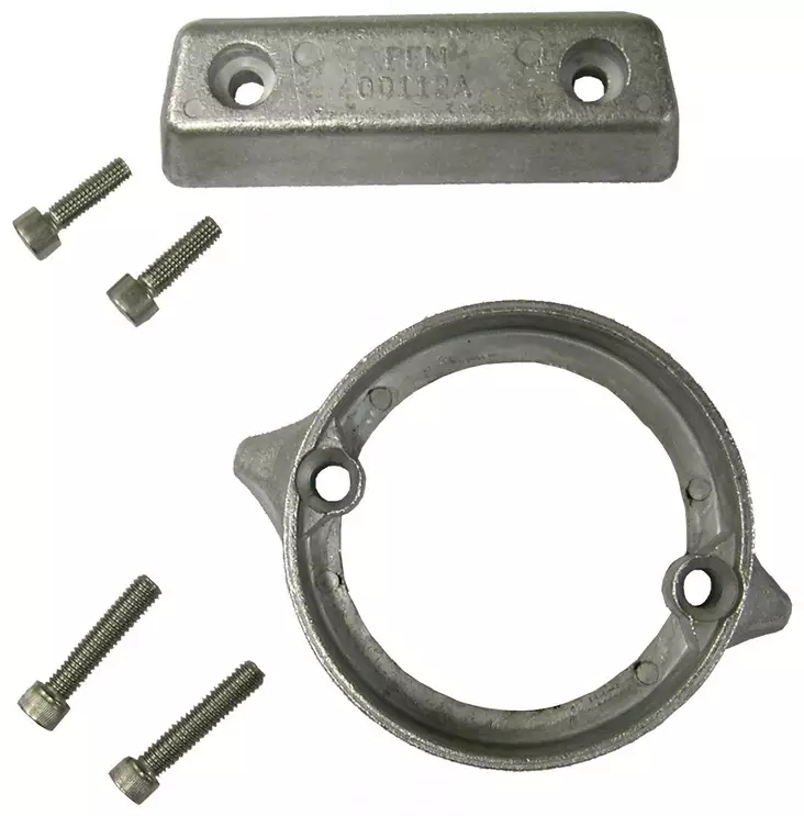 Perf metals anod, Complete Volvo 290 Dual Prop Kit - Anoder - 126-1-102770 - 1