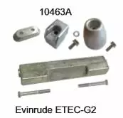 Perf metals anodsats Evinrude/Johnson - Anoder - 126-1-104630 - 1