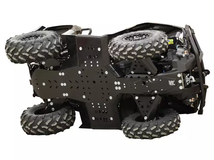 Iron Baltic hasplåt komplett sats CanAm G2 Outlander MAX 650/850/1000 2019+ - ATV plast hasplåtar - 0223700 - 1