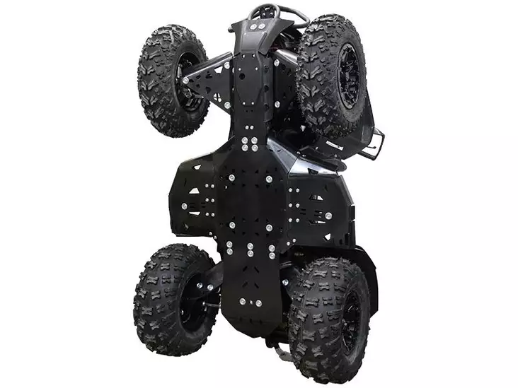 Pohjapanssari CanAm G2 Renegade mönkijään - ATV plast hasplåtar - 0220200 - 1