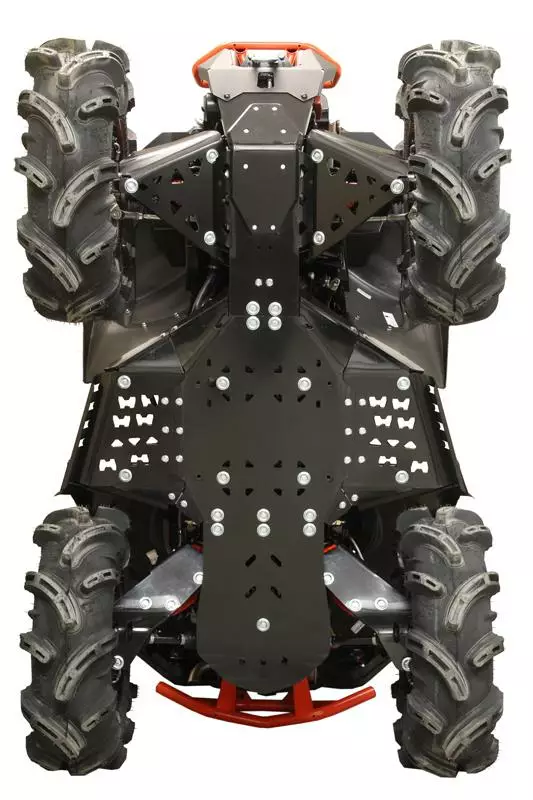 Iron Baltic hasplåt komplett sats CanAm Renegade X MR 2017-2018 - ATV plast hasplåtar - 0219100 - 1