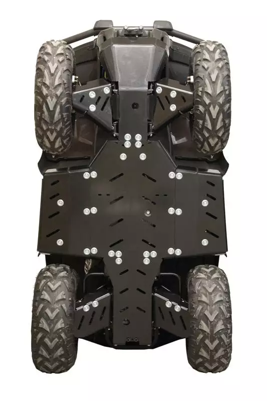 Iron Baltic hasplåt komplett sats CFMoto CForce 450-S / 520-S CForce 400 - ATV plast hasplåtar - 0217100 - 1