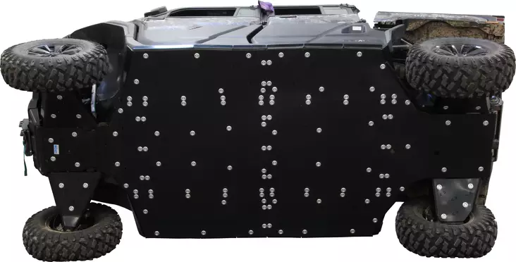 Hasplåtssats CFMOTO U10 PRO XL (2025+), plast - ATV plast hasplåtar - 0235200 - 1