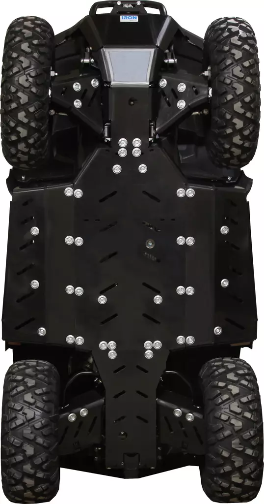 Hasplåtssats GOES Terrox 500L, plast - ATV plast hasplåtar - 0232100 - 1