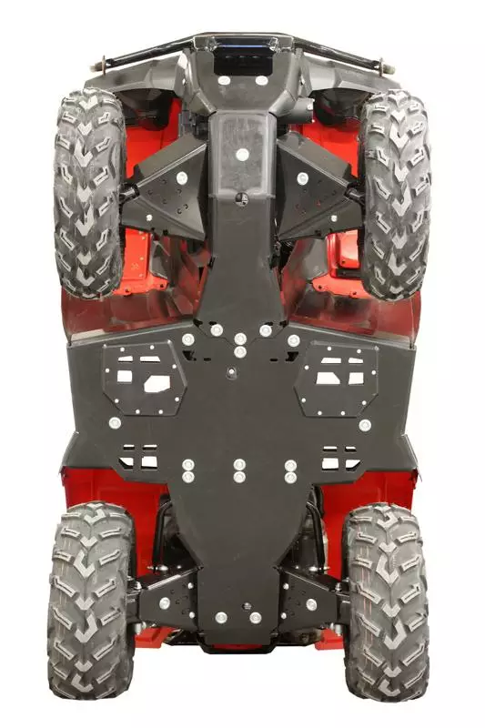 Iron Baltic hasplåt komplett sats Honda Rancher IRS/Rubicon IRS, TRX 420 IRS/TRX 500 IRS/TRX 520 IRS - ATV plast hasplåtar - 0216100 - 1