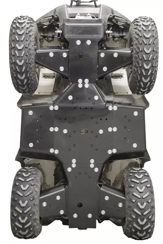 Iron Baltic hasplåt komplett sats Kymco MXU 700 -2019 - ATV plast hasplåtar - 0222100 - 1