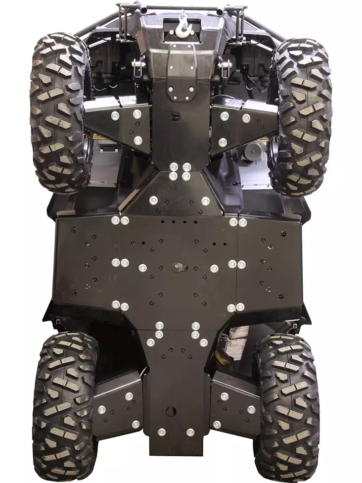 Iron Baltic hasplåt komplett sats Kymco MXU 700 2020+ - ATV plast hasplåtar - 0227400 - 1