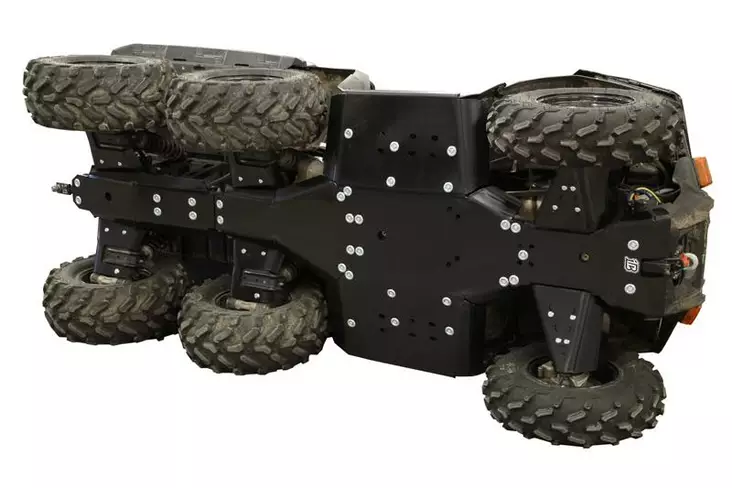 Iron Baltic hasplåt komplett sats Polaris 570 Big Boss 6x6 - ATV plast hasplåtar - 0218600 - 1