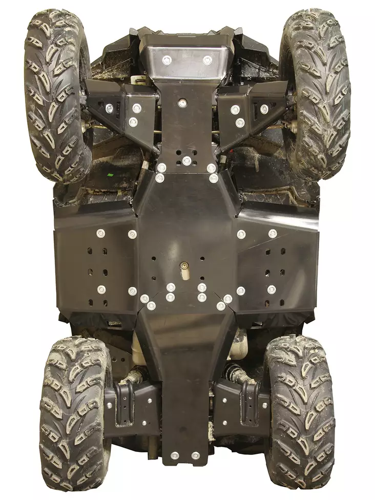 Iron Baltic hasplåt komplett sats Polaris Sportsman 570 SP 2021+ - ATV plast hasplåtar - 0226800 - 1