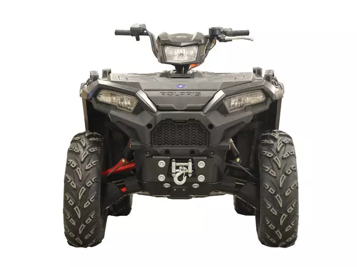 Iron Baltic hasplåt komplett sats Polaris Sportsman Touring XP 1000 2018+ - ATV plast hasplåtar - 0224100 - 1