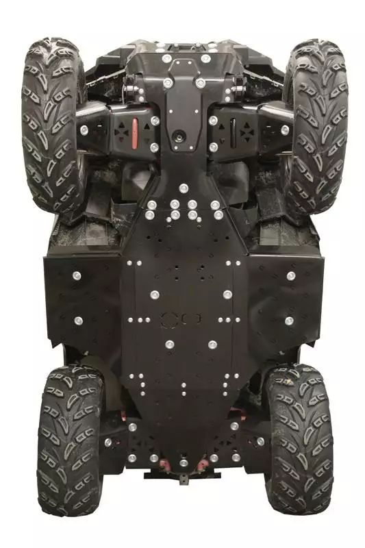 Iron Baltic hasplåt komplett sats Polaris Sportsman XP 1000 2017+ - ATV plast hasplåtar - 0219500 - 1