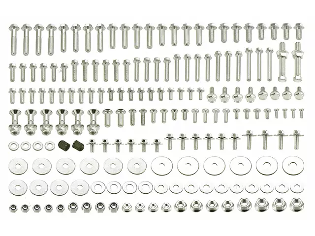 Psychic stor skruvsats yleismalli 193 delar - MC Skruvar och muttrar - 395-12130 - 1