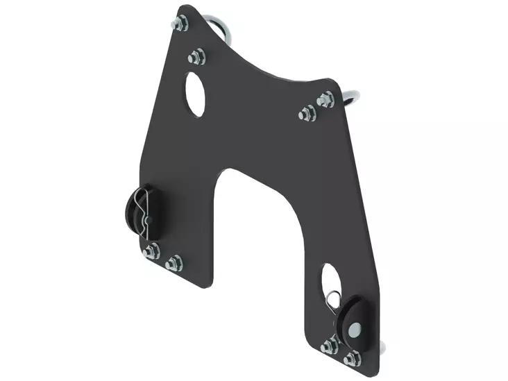 Mid-mount adapter: Arctic Cat Alterra 550 / 700 - ATV plogfästen - 038000 - 1