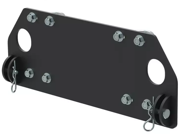 Mid-mount adapter: Honda TRX 420 (2014+) / TRX 500 (2012+) - ATV plogfästen - 033200 - 1