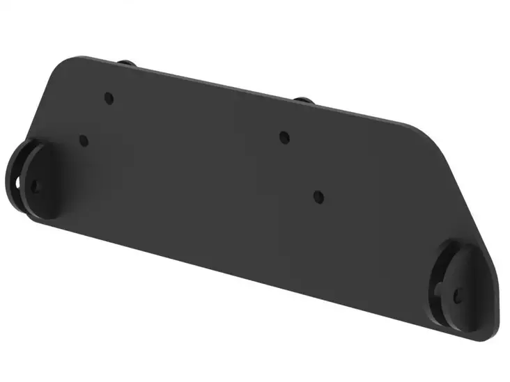 Mid-mount adapter: Polaris Sportsman: 570 Touring: 570 X2: 570 BigBoss 6x6 - ATV plogfästen - 035400 - 1