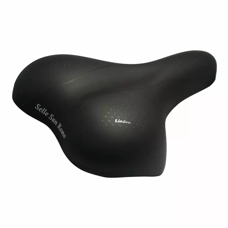 Sadel SELLE SAN REMO Lindau Komfort, svart 258x190mm - Sitsar - 339560 - 1