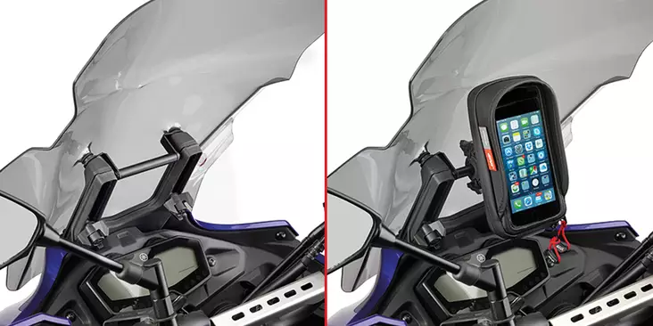 Givi Fairing upper bracket behind the windshield MT-07 Tracer (16) - MC Mobil och tablet tillbehör - 321-FB2130 - 1