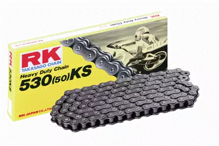 RK 530KS förstärkt kedja +CL (clipkedjelås.) - MC Kedjor - 282-530100-120 - 1