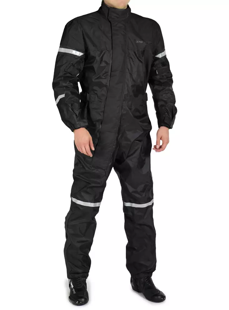 Sweep Typhoon 3 regnstÃ¤ll, svart, XS - MC regnkläder - 532-8090-0 - 1