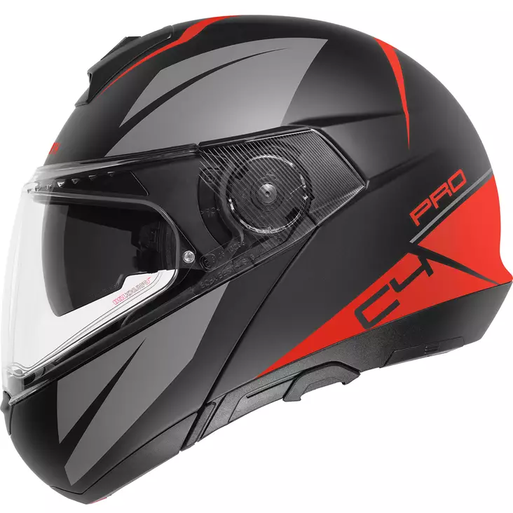 Schuberth C4 Pro Merak Röd Matt - MC öppningsbara och öppna hjälmar - 51-2104-0 - 1