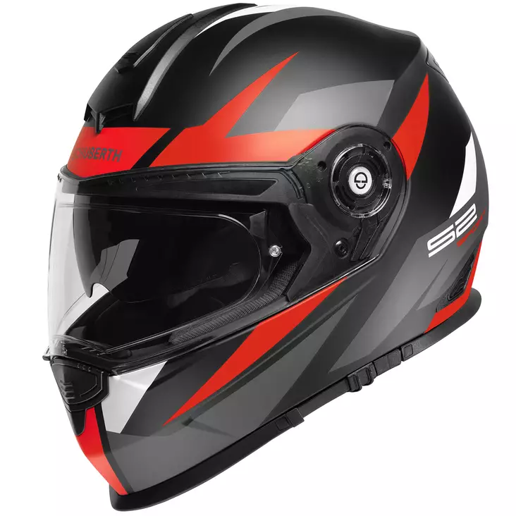 Schuberth S2 Sport Polar Röd Matt - MC integralhjälmar - 51-2112-0 - 1