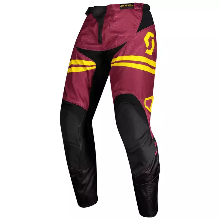 SCOTT Byxa 350 Race maroon/gul - Crossbyxor - 621-2012-30 - 1