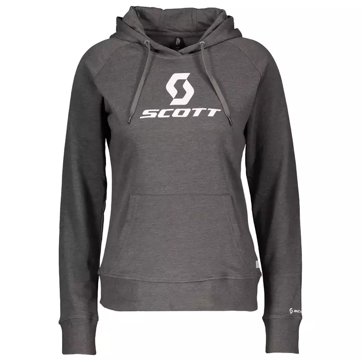 SCOTT Hoody W's 10 Icon grå - Tröjor och huvtröjor - 625-2041-0 - 1