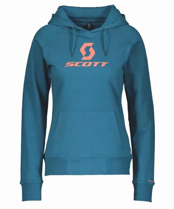 SCOTT Hoody W's 10 Icon blå - Tröjor och huvtröjor - 625-2042-0 - 1
