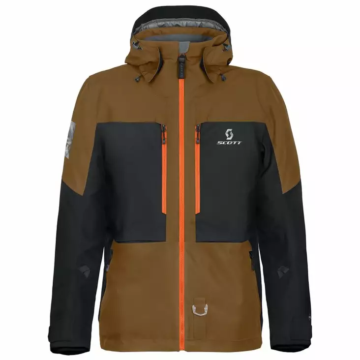 Scott Intake 80 Dryo skoterjacka, brun/svart - Skoterjackor - 623-2510 - 1
