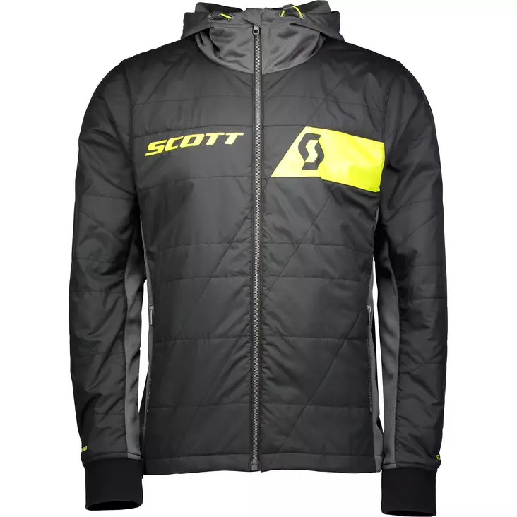 SCOTT Jacket Factory Team Insulation black/ gul - Jackor - 625-2043-0 - 1