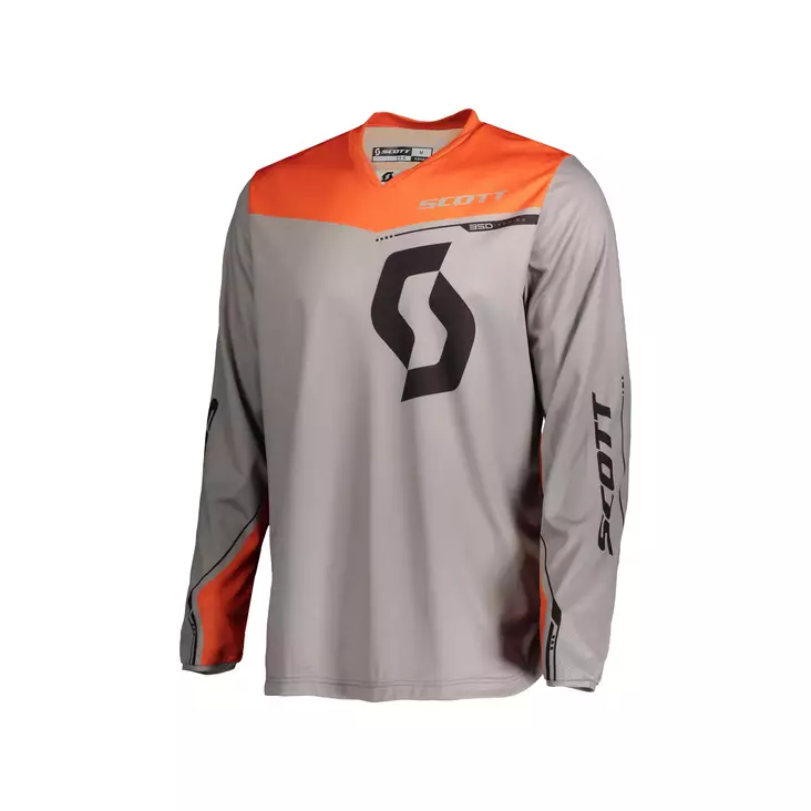 SCOTT Jersey 350 Dirt Kids grå/orange - Barn crosströjor - 621-2016-0 - 1