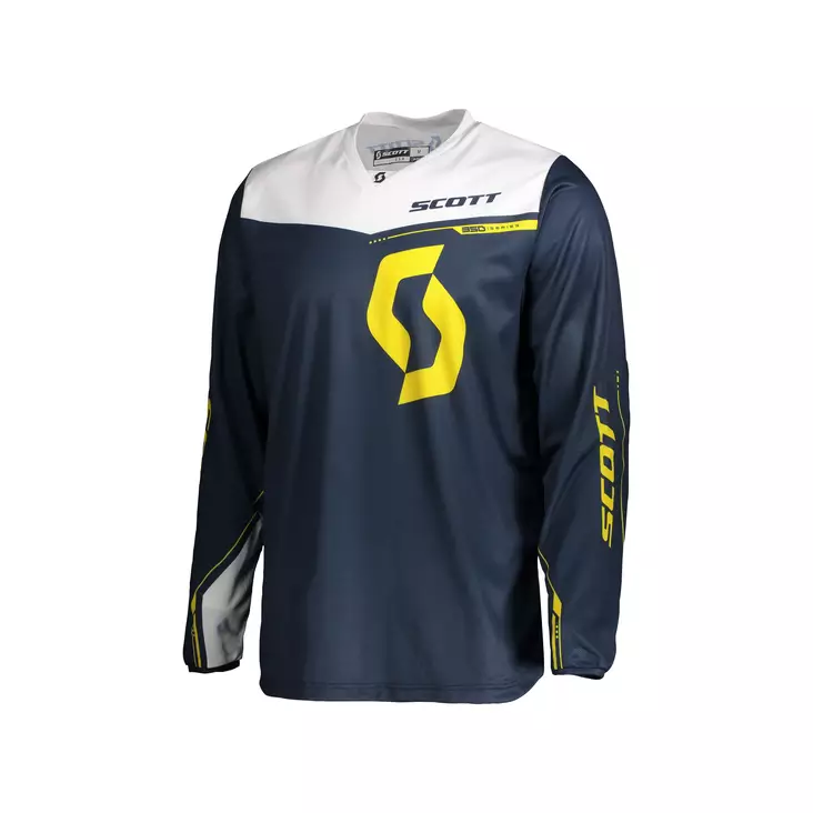 SCOTT Jersey 350 Dirt Kids blue/gul - Barn crosströjor - 621-2015-0 - 1