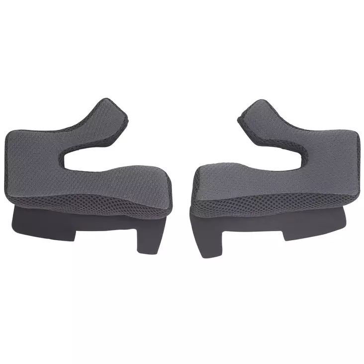 Scott Cheek Pad Set 550 svart/grå - Hjälm reservdelar - 620-9301-0 - 1