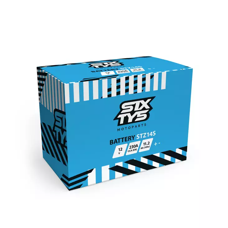 Sixty5 STZ14S Gelbatteri - Sixty5 batteri - 142-1090 - 1